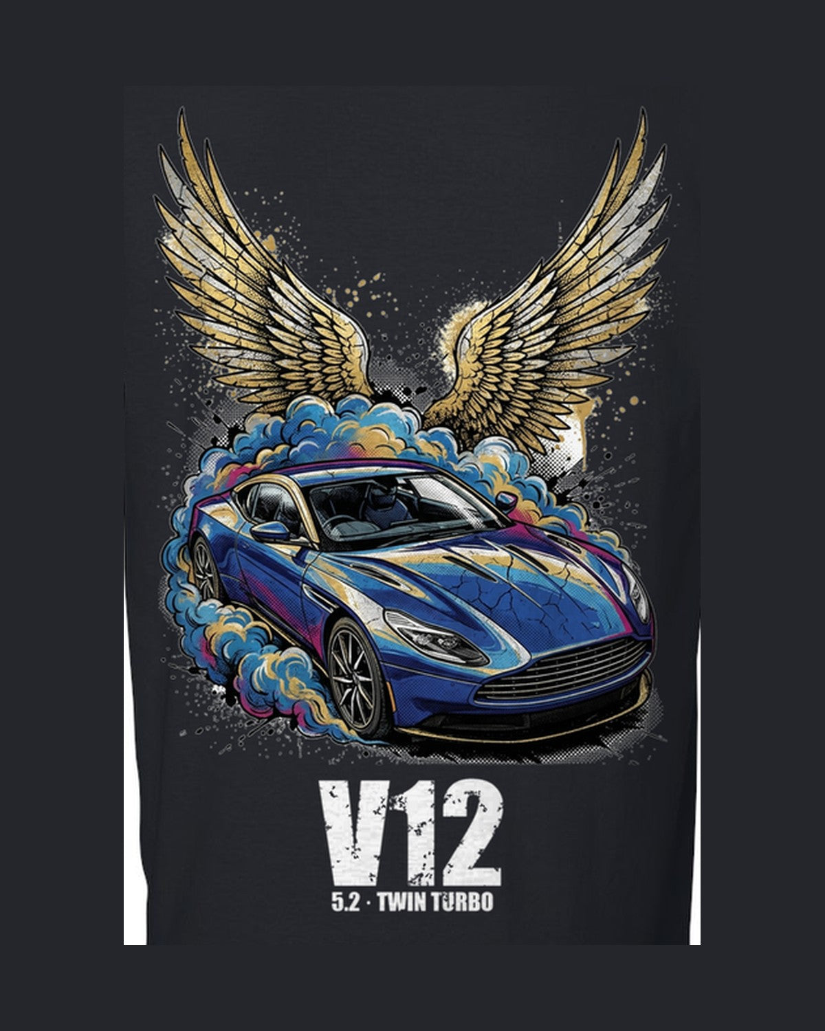Aston Martin DB11 Wings T-Shirt design only