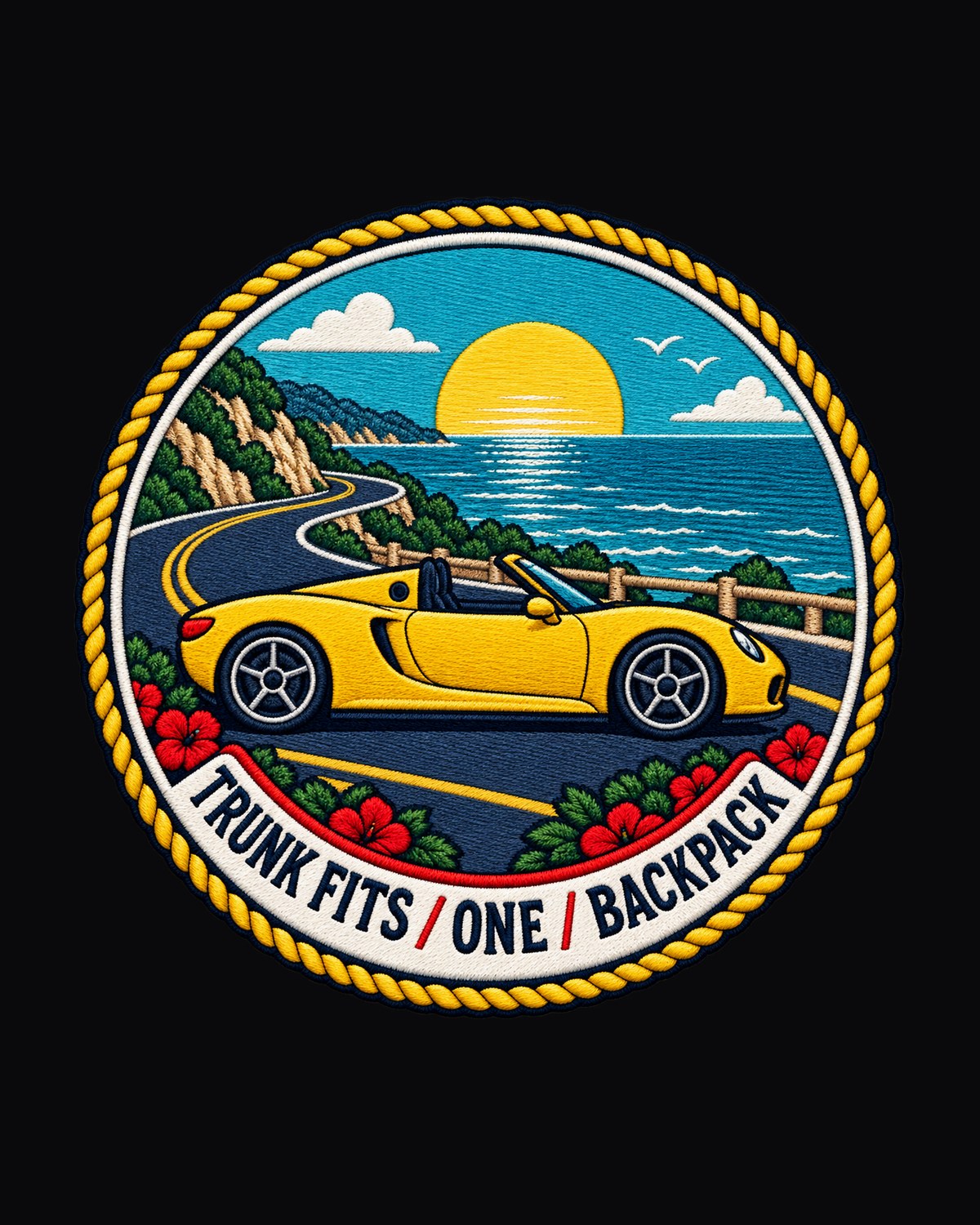 Toyota MR2 W30 MR-S Open Roadster Crest Shirt, Midship design only
