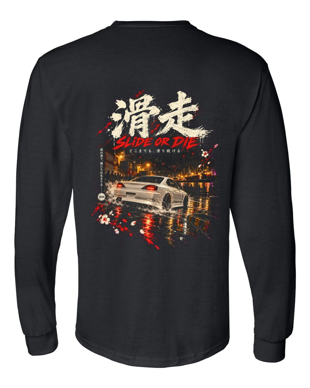 Nissan Silvia S15 Long Sleeve Black back