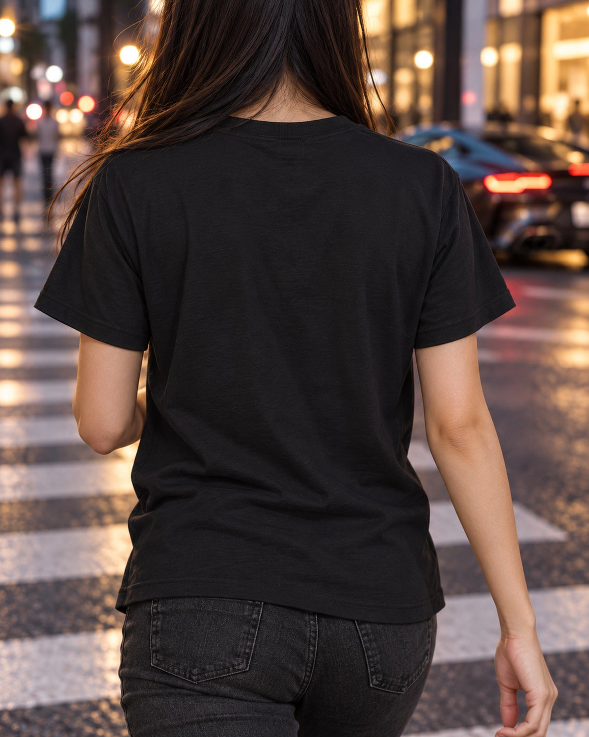 BMW i8 I12 Cyanotype Plan View Shirt, 4,689 MM Long T-Shirt Black worn hero