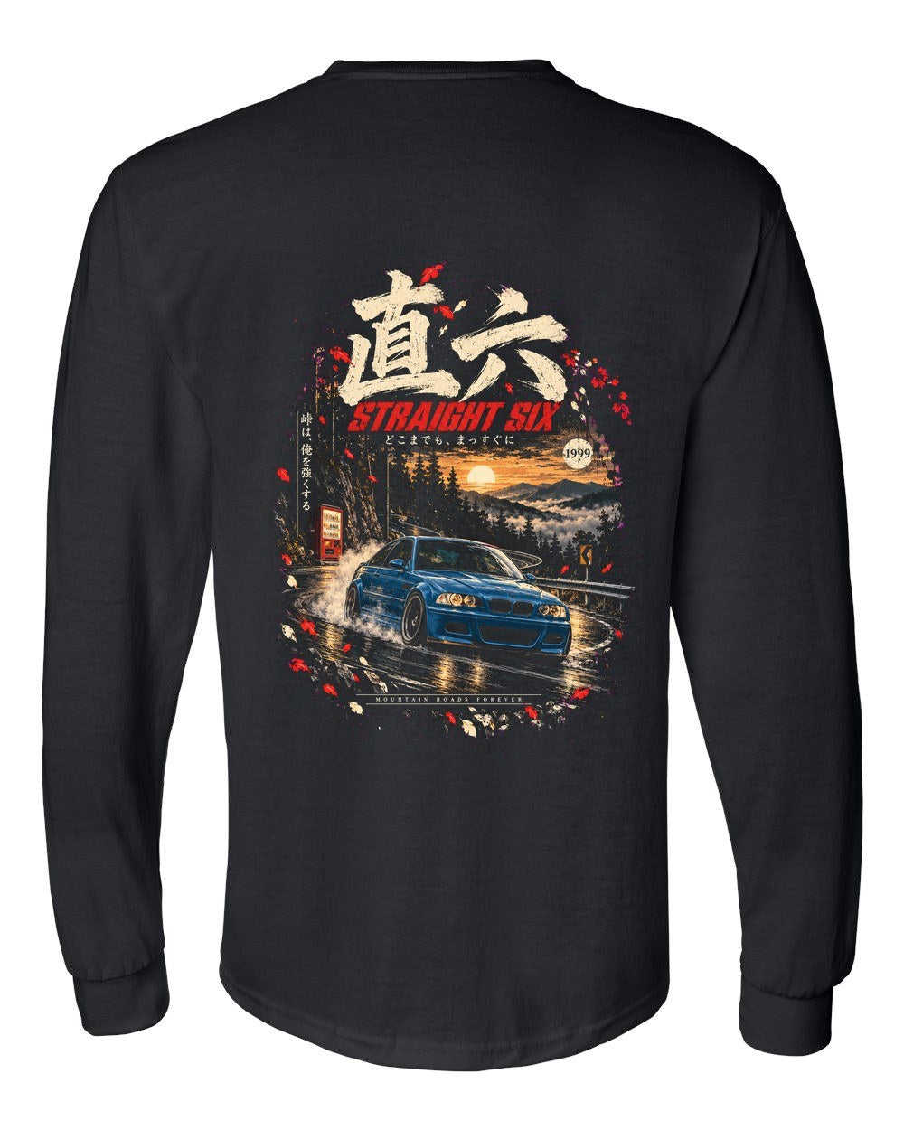 BMW M3 E46 Long Sleeve Black back