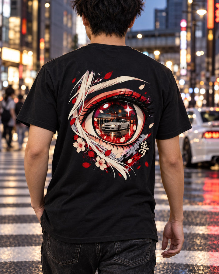 Nissan Silvia S15 Anime Girl Shirt, Hoodie & More T-Shirt Black worn hero