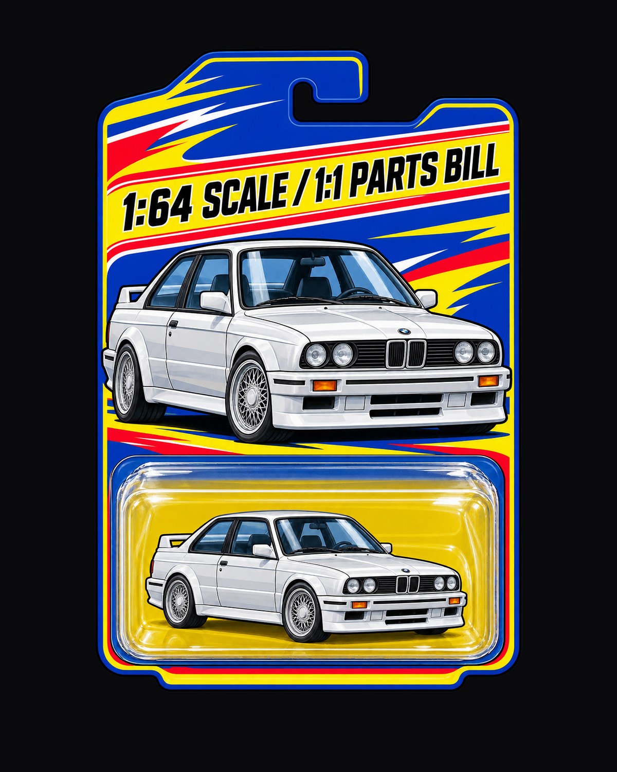 BMW E30 M3 Slicktop Vaporwave Tee, Pastel Car Shirt design only
