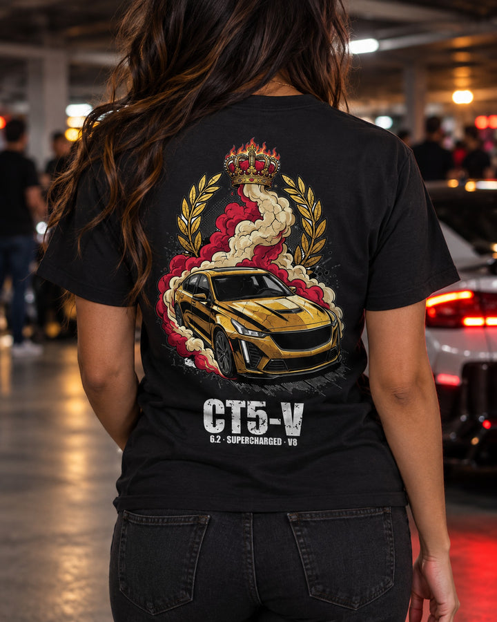 Cadillac CT5-V Crown T-Shirt worn hero