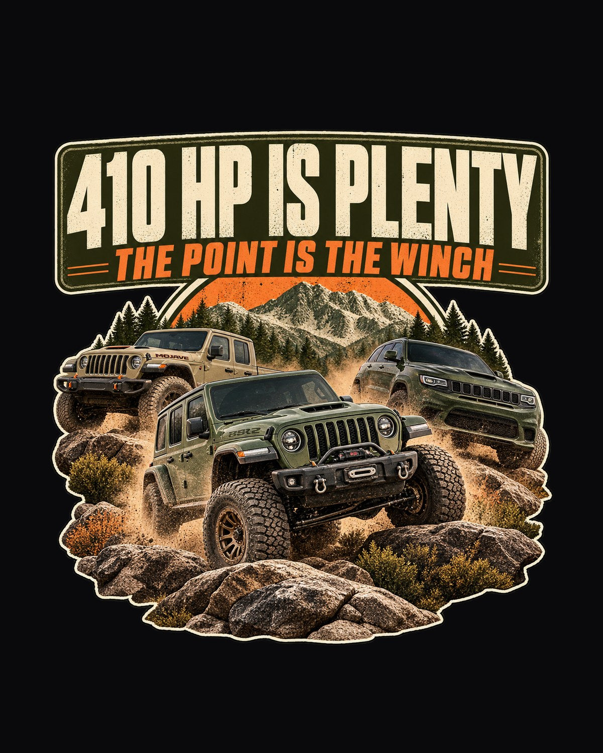 Ram 2500 Power Wagon Winch Editorial Shirt, Truck Guy Gift design only