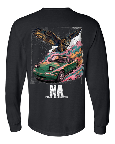Mazda MX-5 Miata Owl Long Sleeve T-Shirt