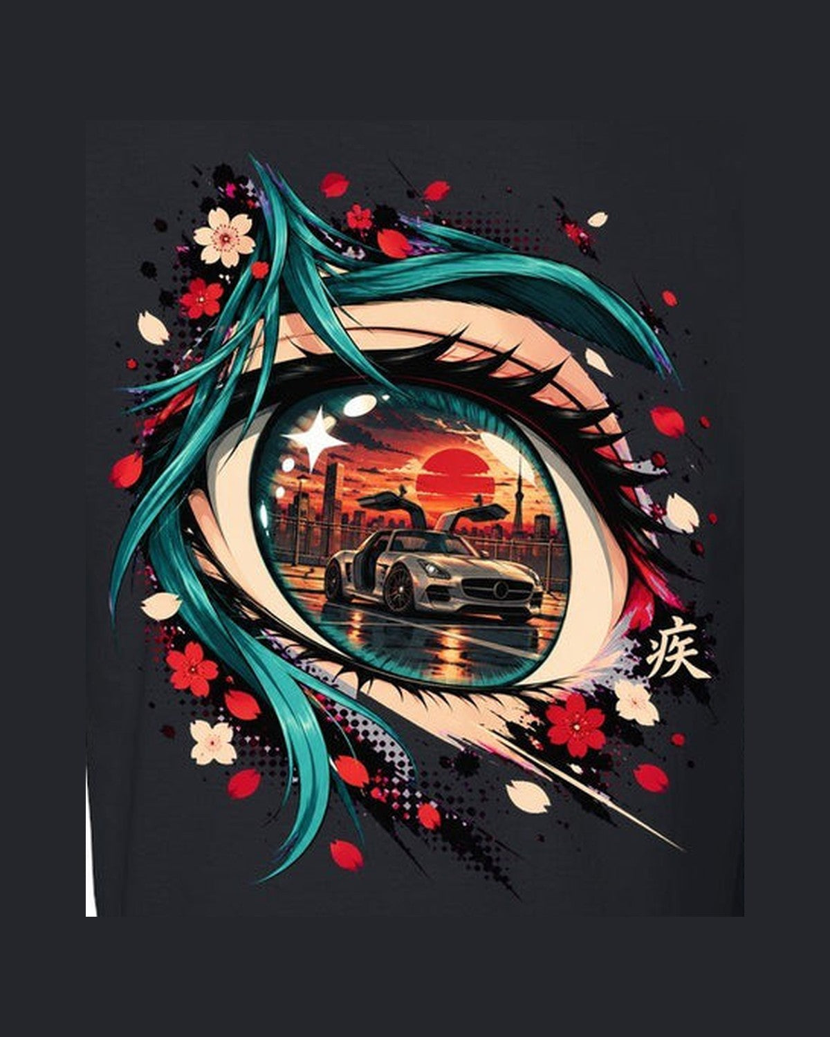 Mercedes-Benz SLS AMG Anime Girl Shirt, Hoodie & More design only