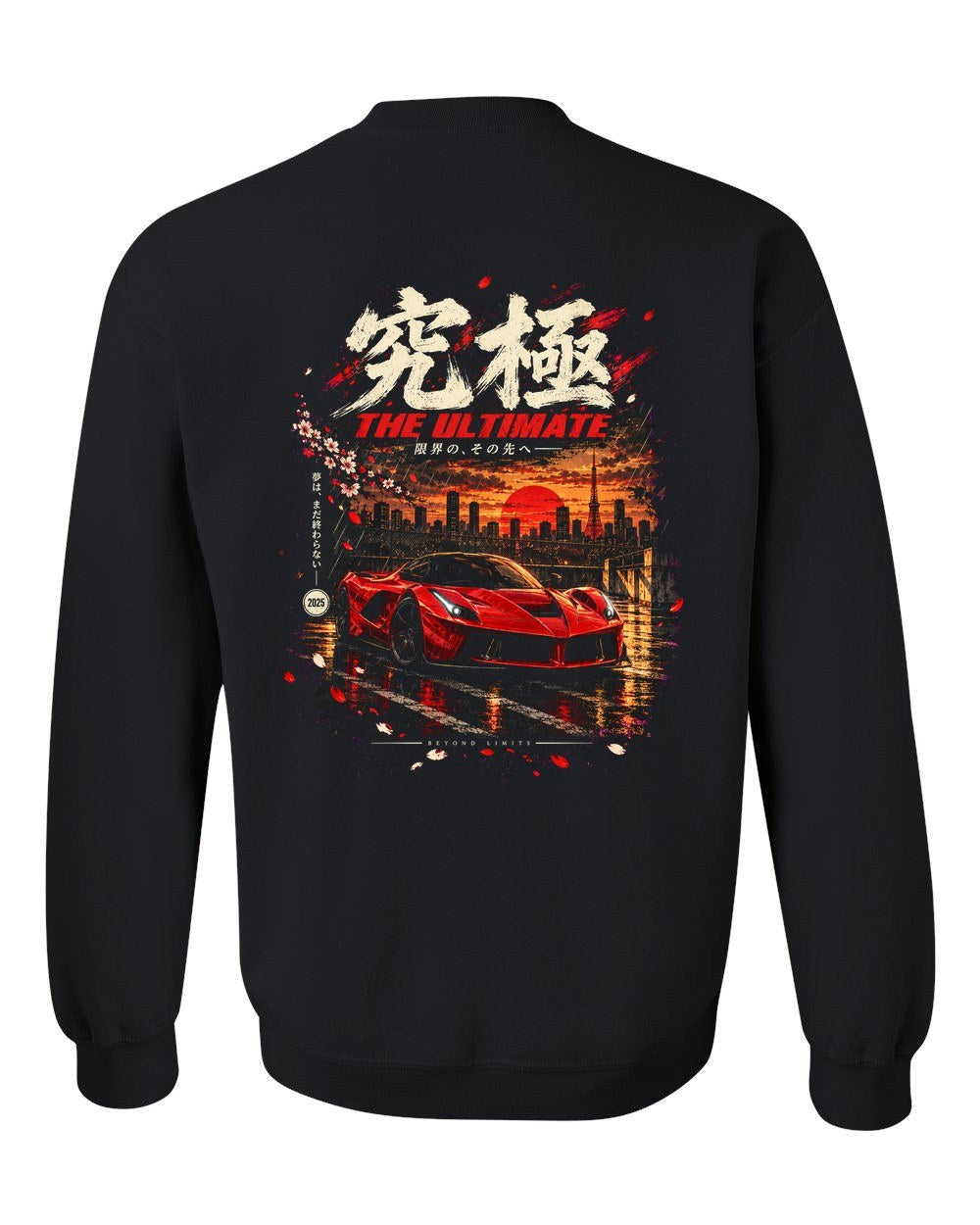 Ferrari LaFerrari Crewneck Black back