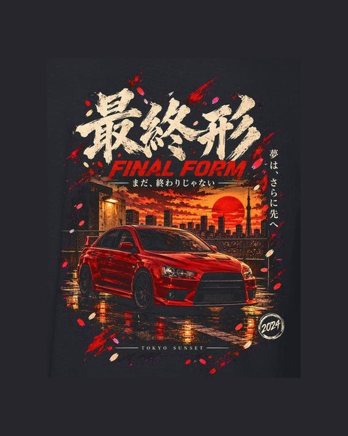 Mitsubishi Lancer Evo X Final Form Shirt, Hoodie & More design only