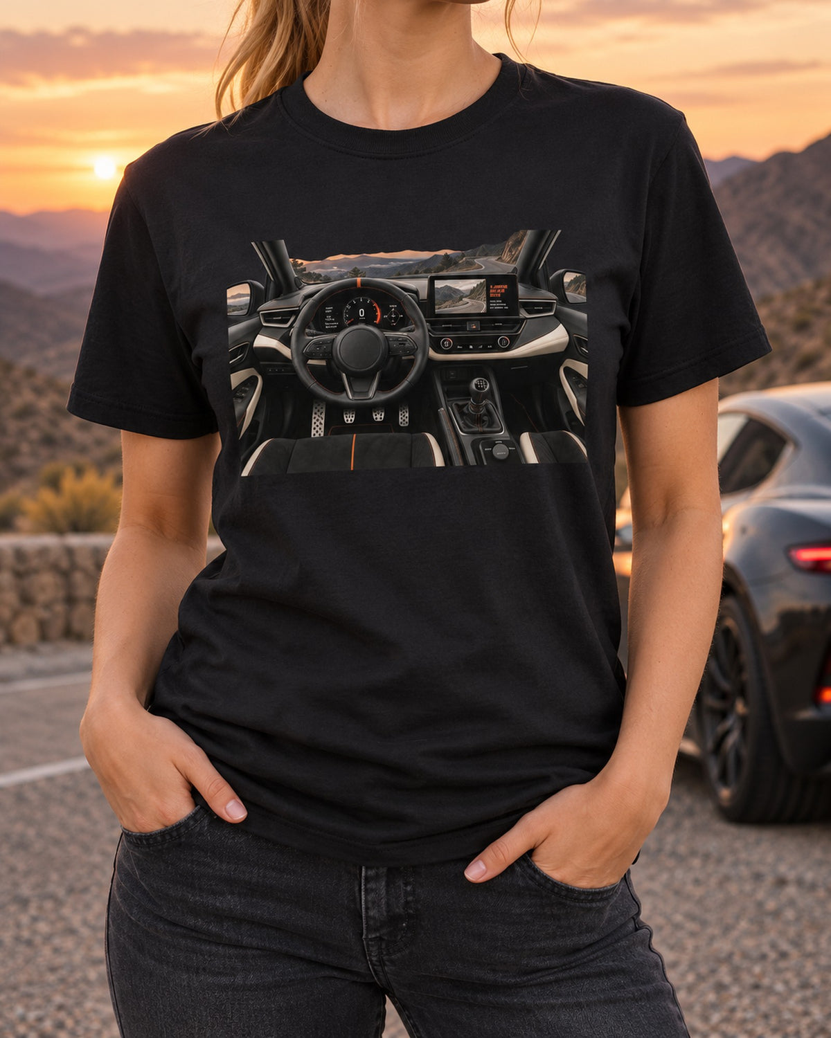 Toyota GR Corolla Morizo Edition Night Pass Shirt, No Rear Seats T-Shirt Black worn hero