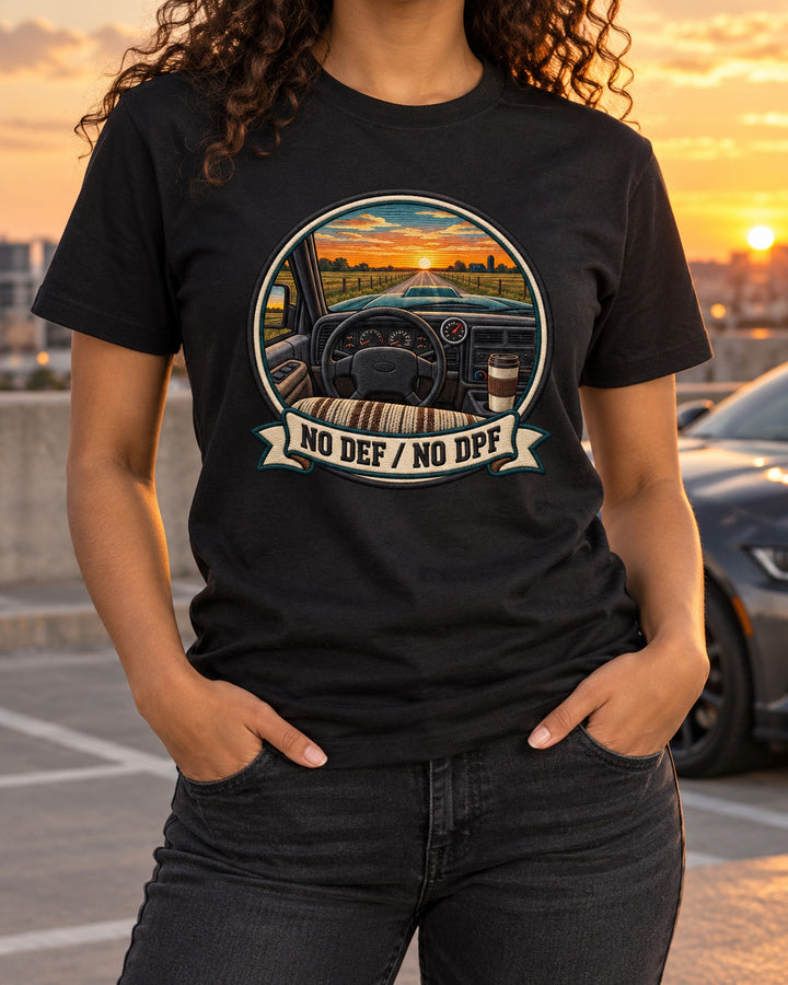 Dodge Ram 2nd Gen 24V Varsity Crest Shirt, Diesel Dad Gift T-Shirt Black worn hero