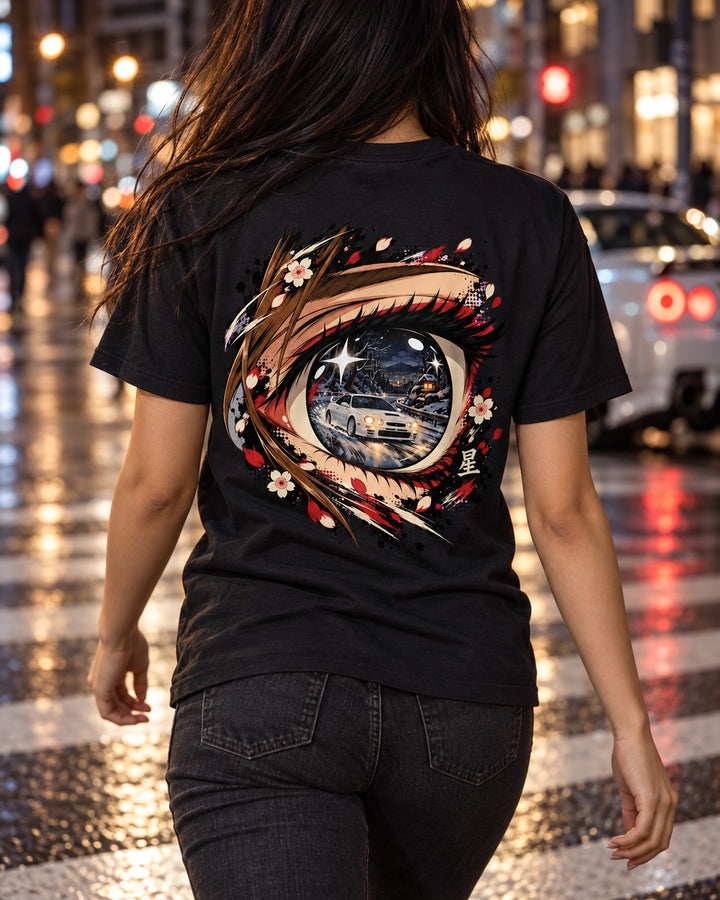 Toyota Celica GT-Four ST205 Anime Girl Shirt, Hoodie & More T-Shirt Black worn hero
