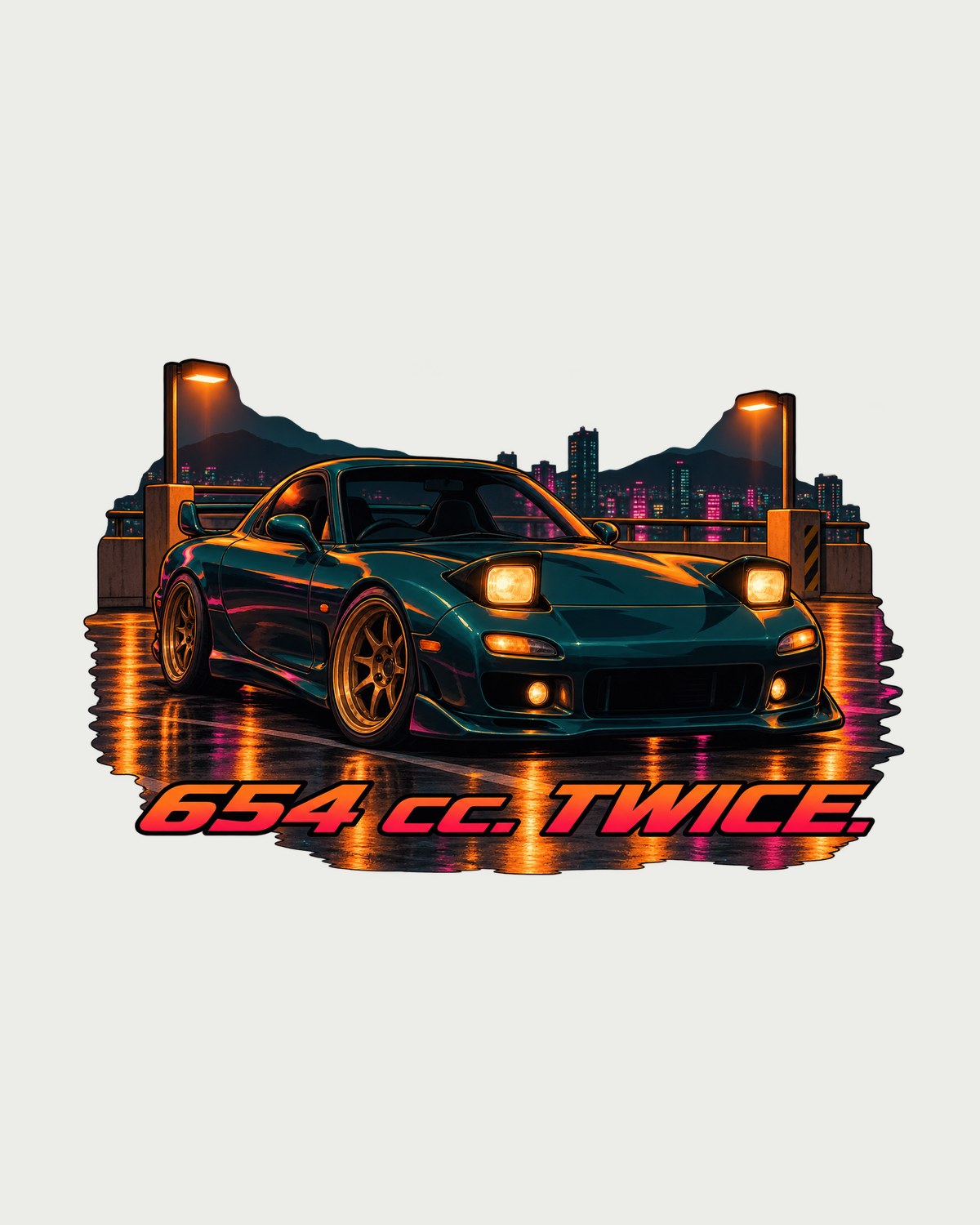 Mazda MX-5 NB 16-Bit Pixel Art Shirt, Top Down Heater On design only