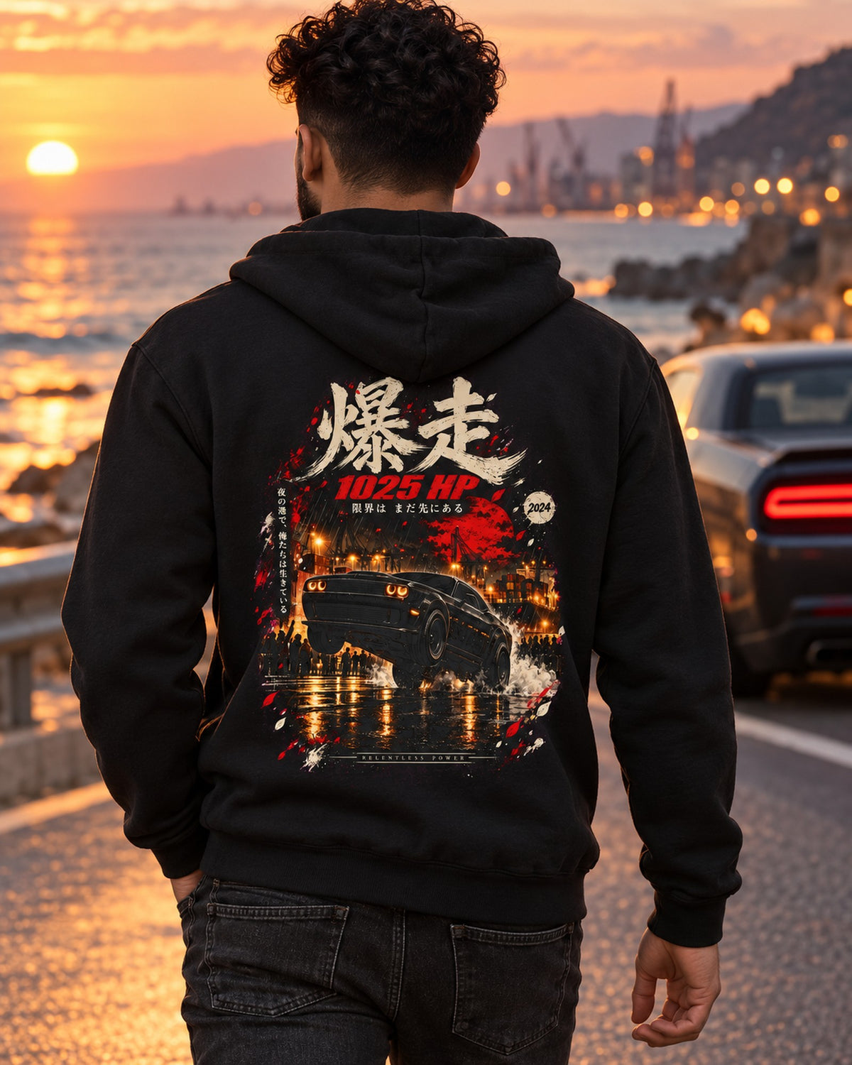 Dodge Demon 170 1025 HP Shirt, Hoodie & More Zip Hoodie Black worn hero