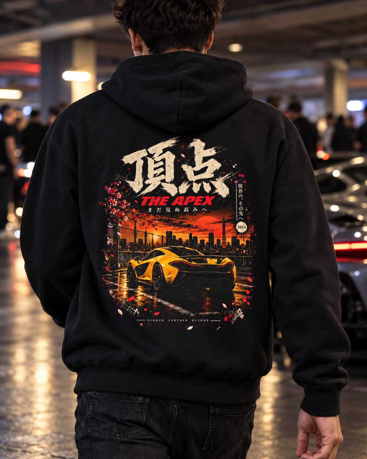 McLaren P1 The Apex Shirt, Hoodie & More Pull Over Hoodie Black worn hero