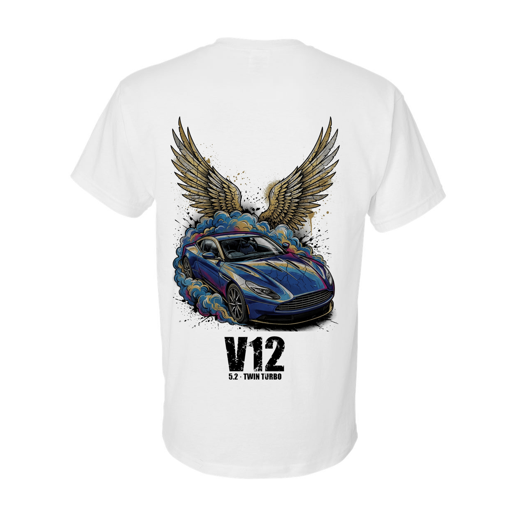 Aston Martin DB11 Wings T-Shirt — White back