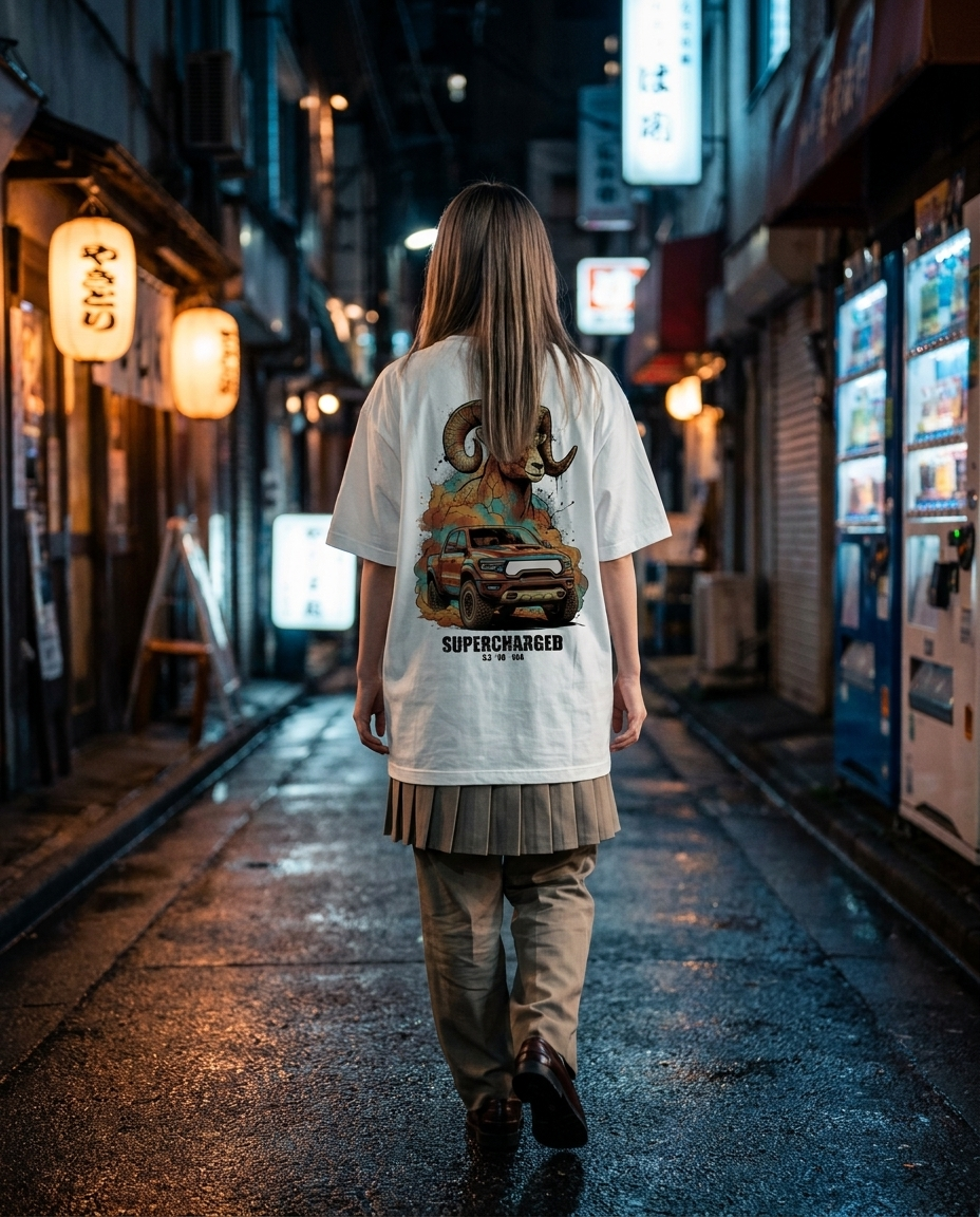 White T-Shirt street