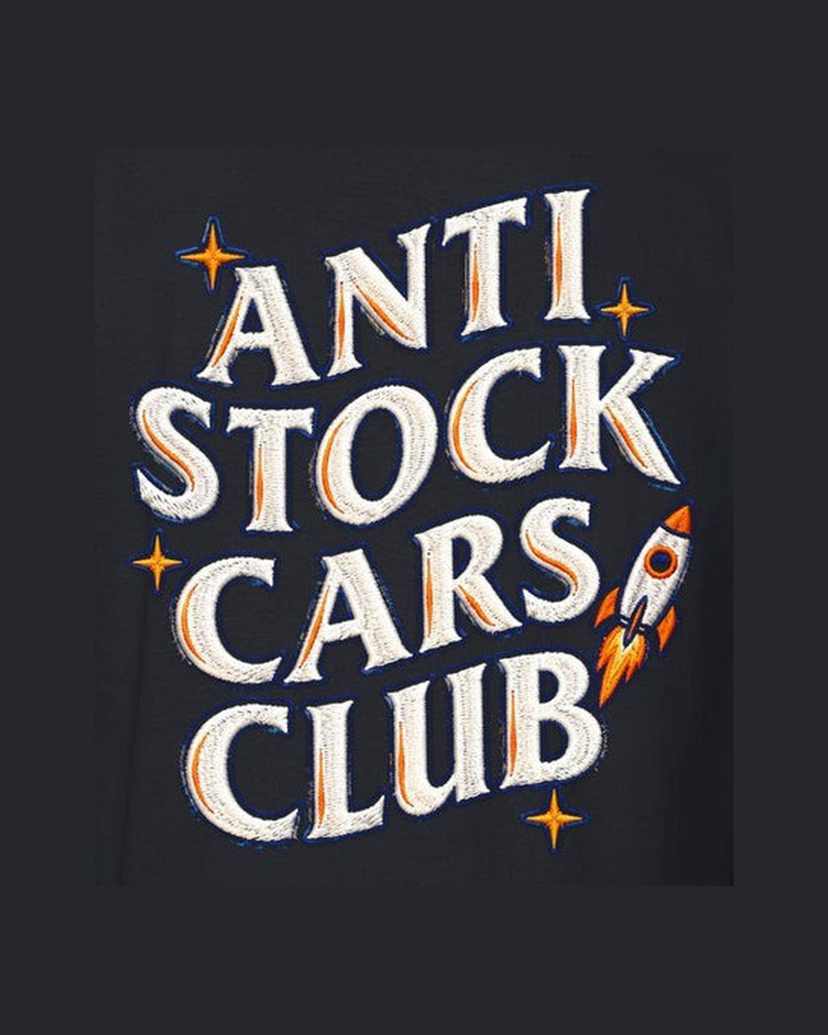 Anti Stock Cars Club Space Mission Patch Shirt, Hoodie & More design only