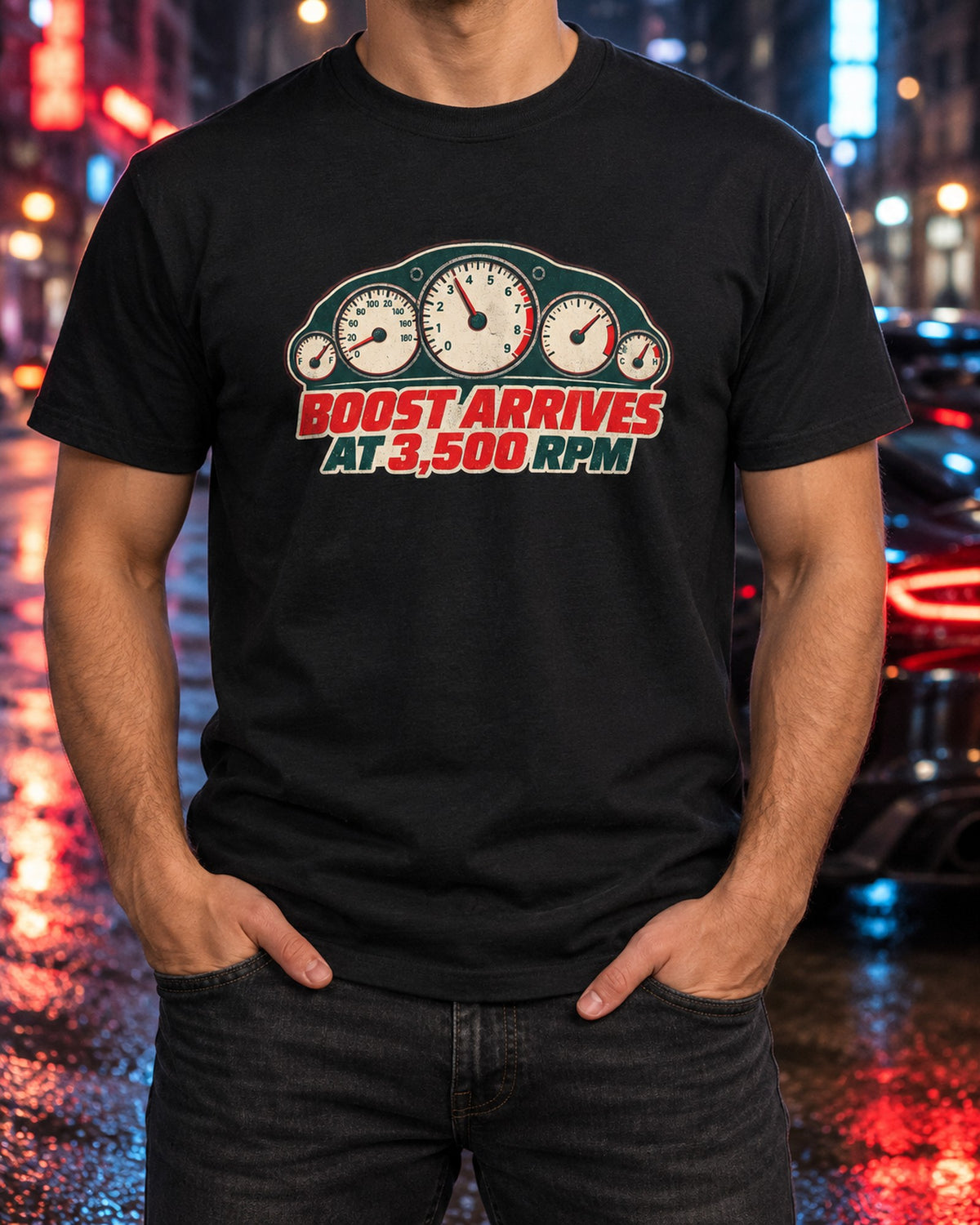 Six Thousand Gauge Risograph Shirt, Skyline GT-R R33 BCNR33 T-Shirt Black worn hero