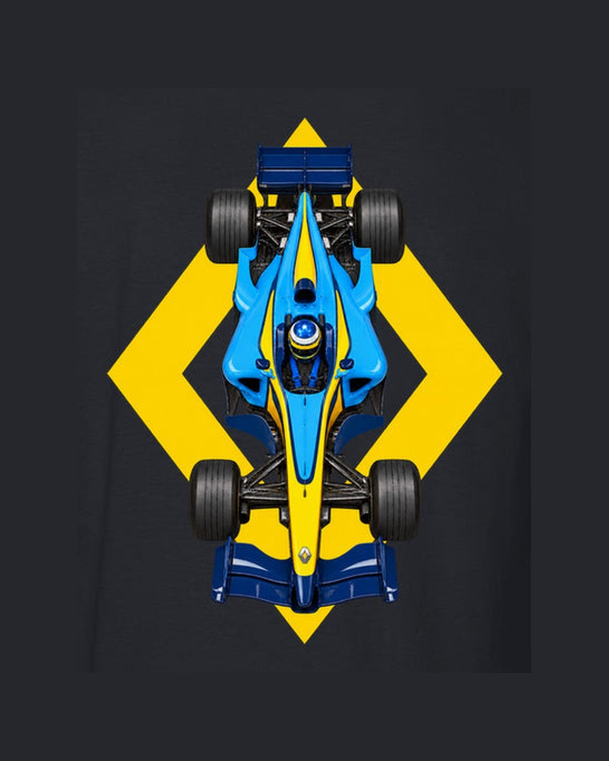 Renault R25 2005 Classic F1 Overhead Poster Shirt, Formula 1 Tee design only