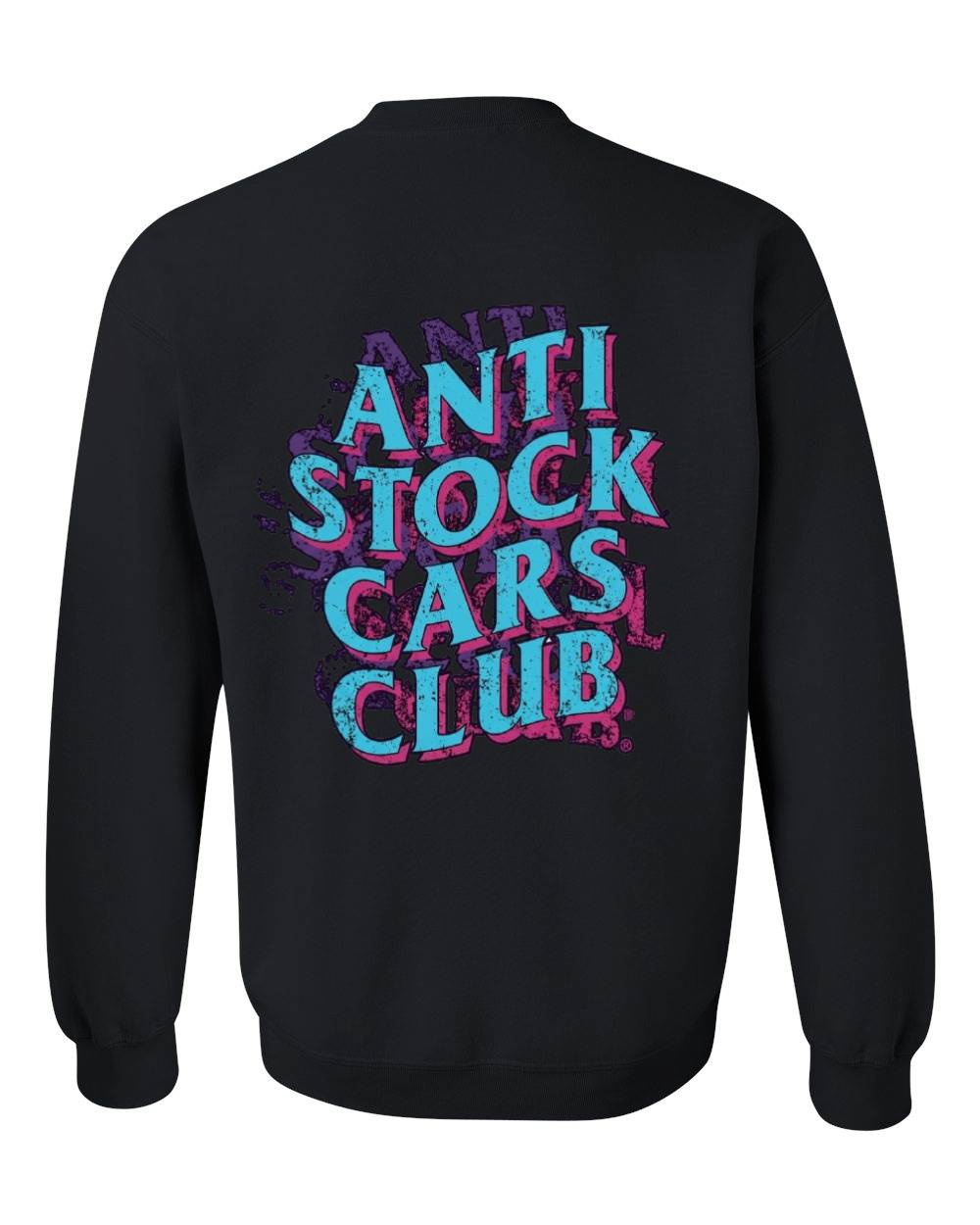 Anti Stock Cars Club Crewneck Sweatshirt