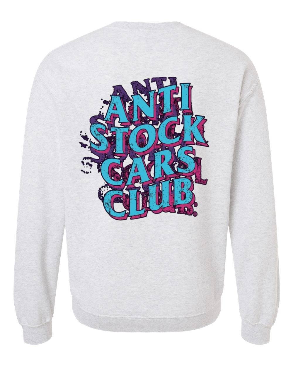 Anti Stock Cars Club Crewneck Sweatshirt