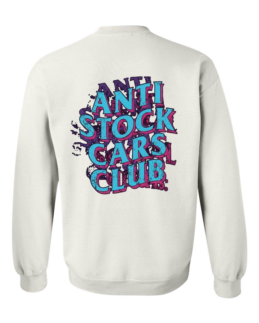 Anti Stock Cars Club Crewneck Sweatshirt