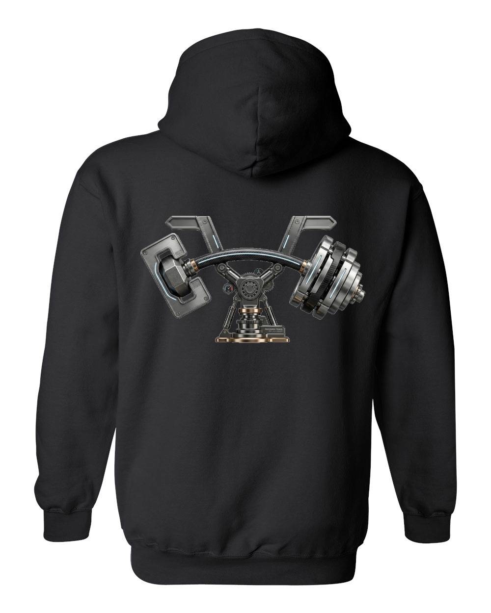 Cybernetic Iron Pullover Hoodie