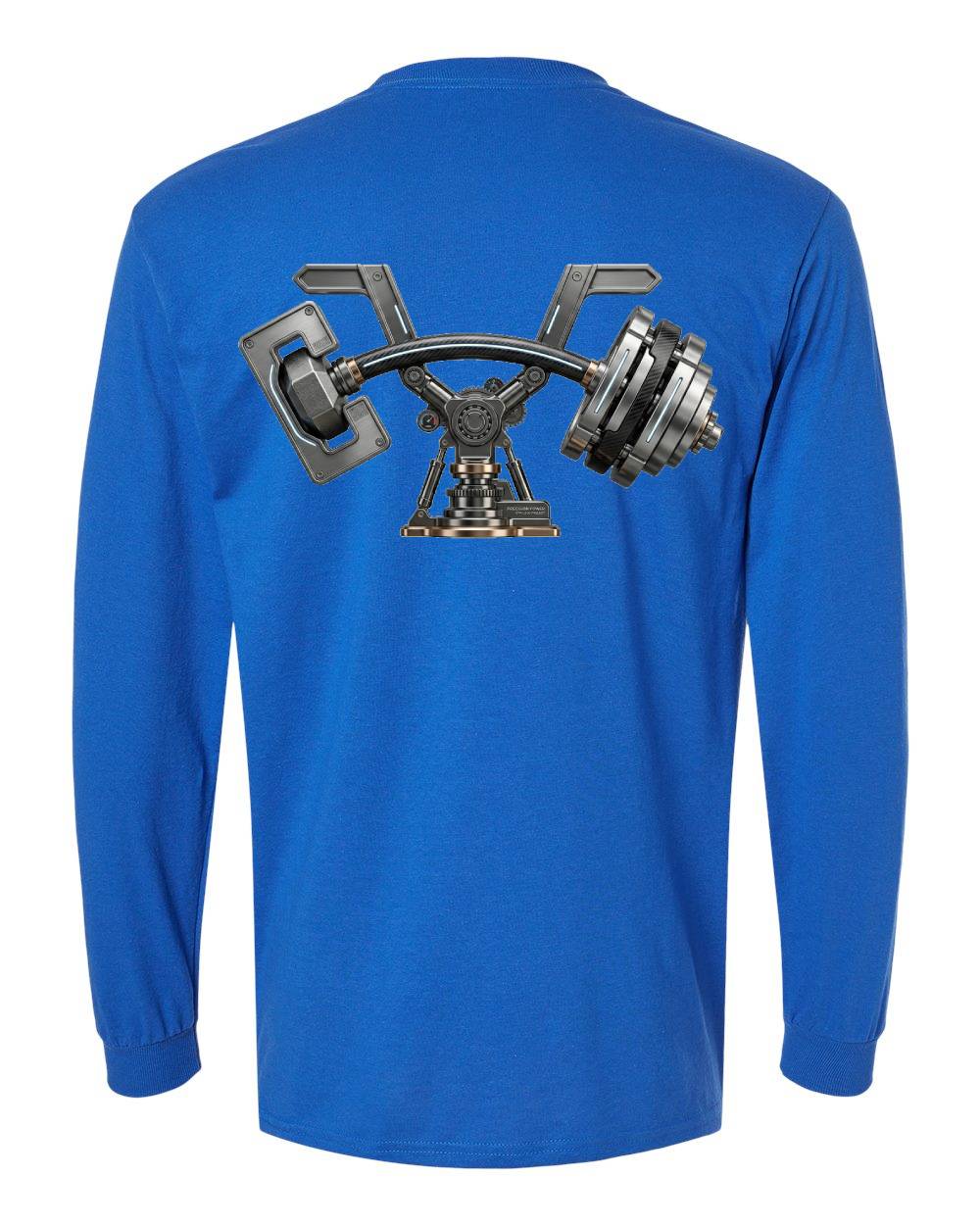 Mech-Barbell Long Sleeve T-Shirt