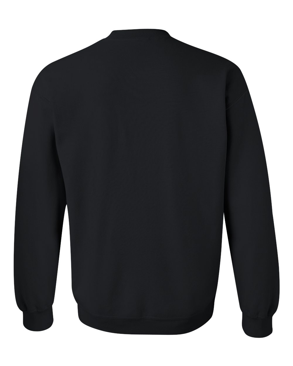 black crewneck back view
