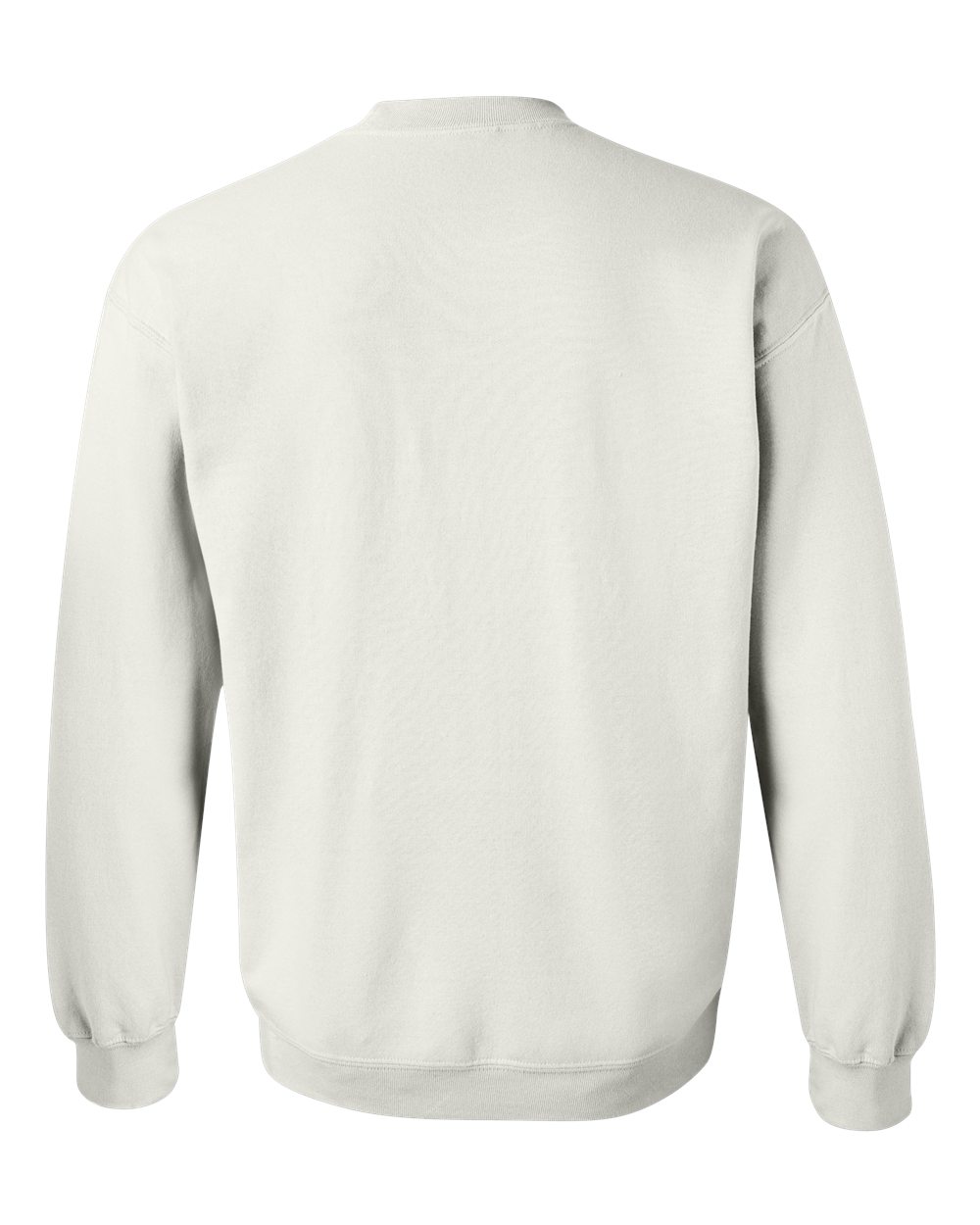white crewneck back view