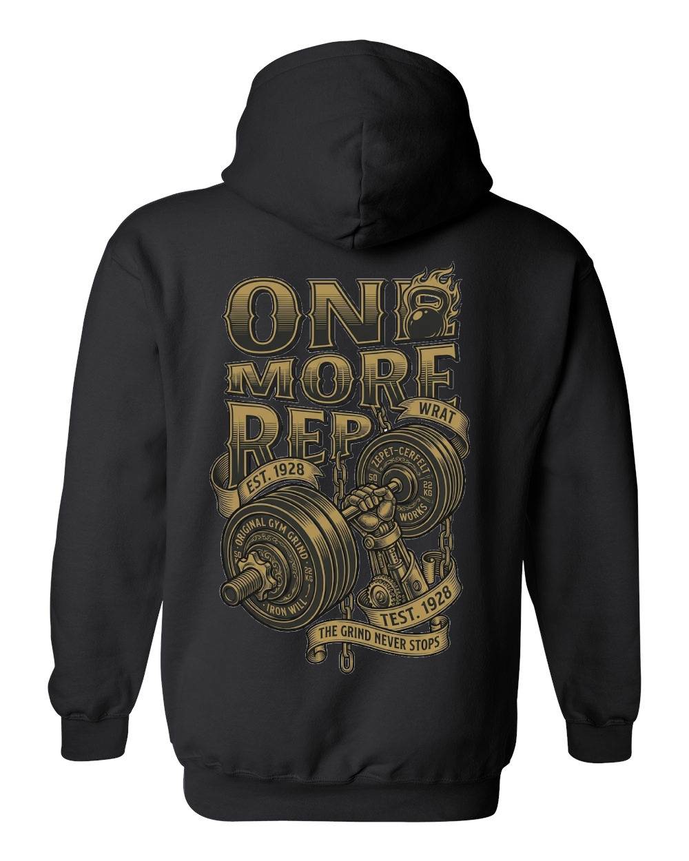 One More Rep Zip Hoodie