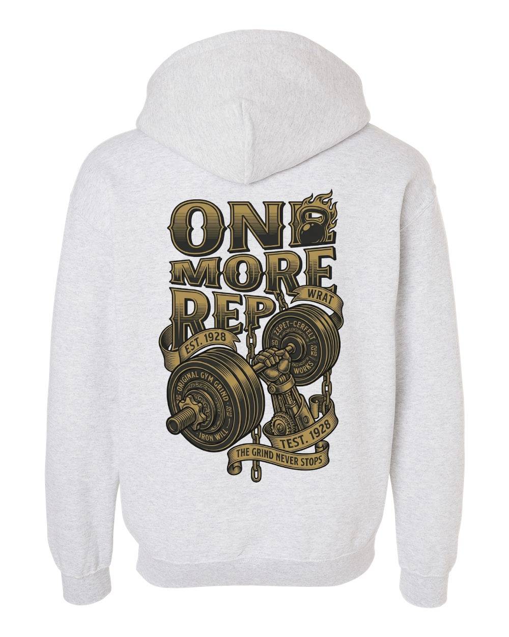 One More Rep Zip Hoodie