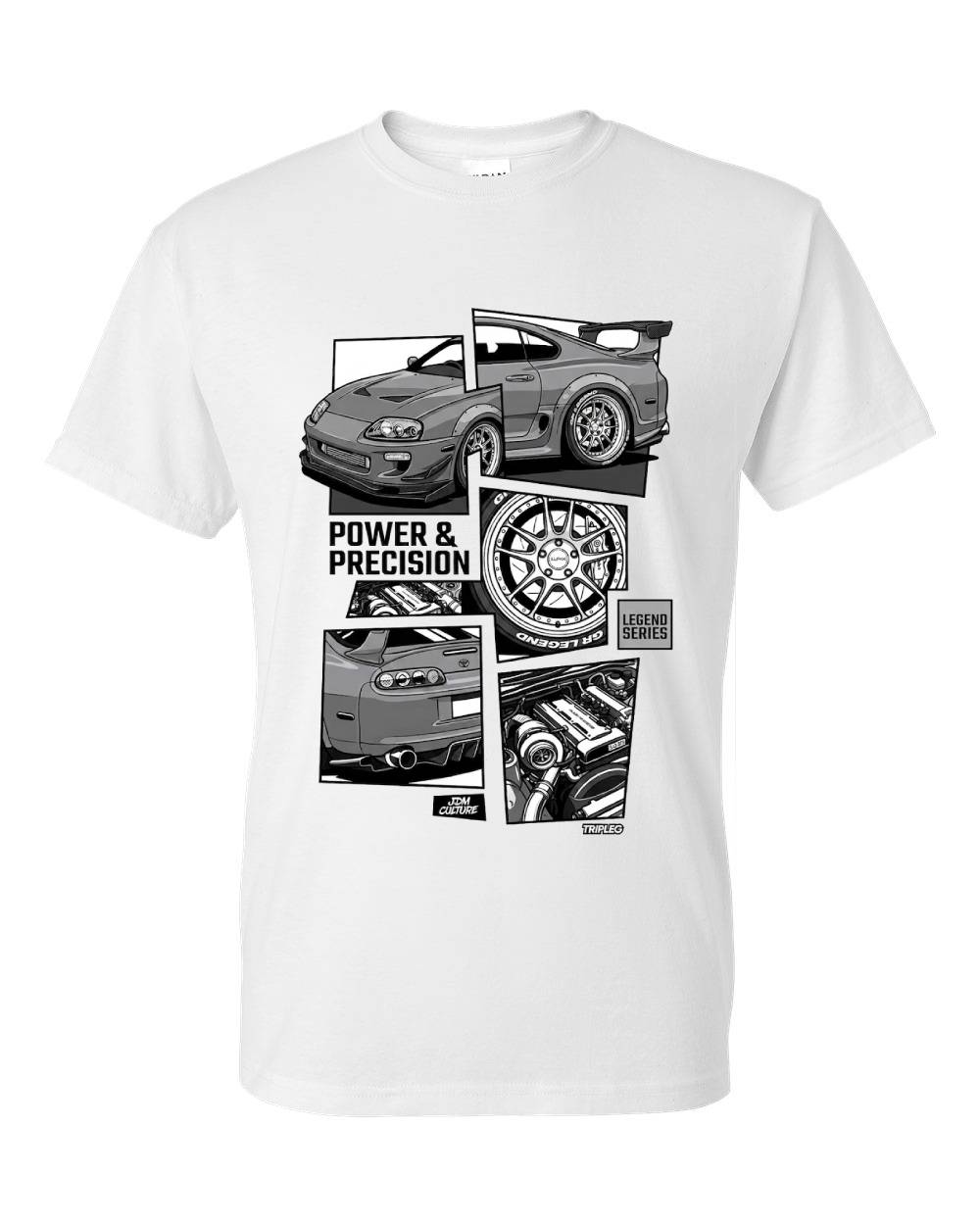 Toyota Supra "Power & Precision" T-Shirt