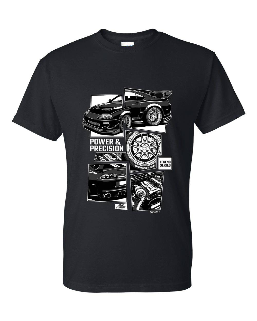 Toyota Supra "Power & Precision" T-Shirt