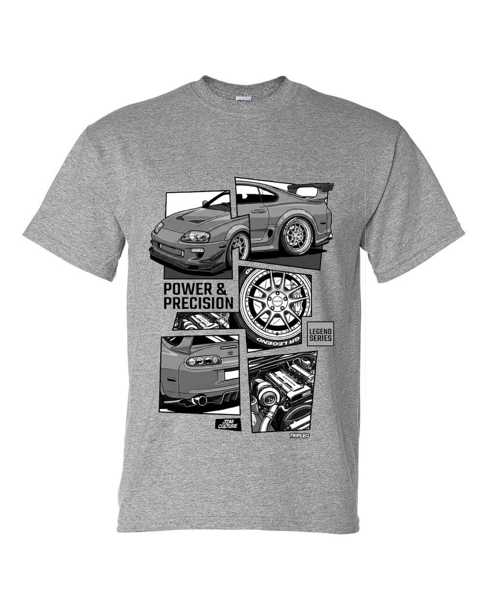 Toyota Supra "Power & Precision" T-Shirt