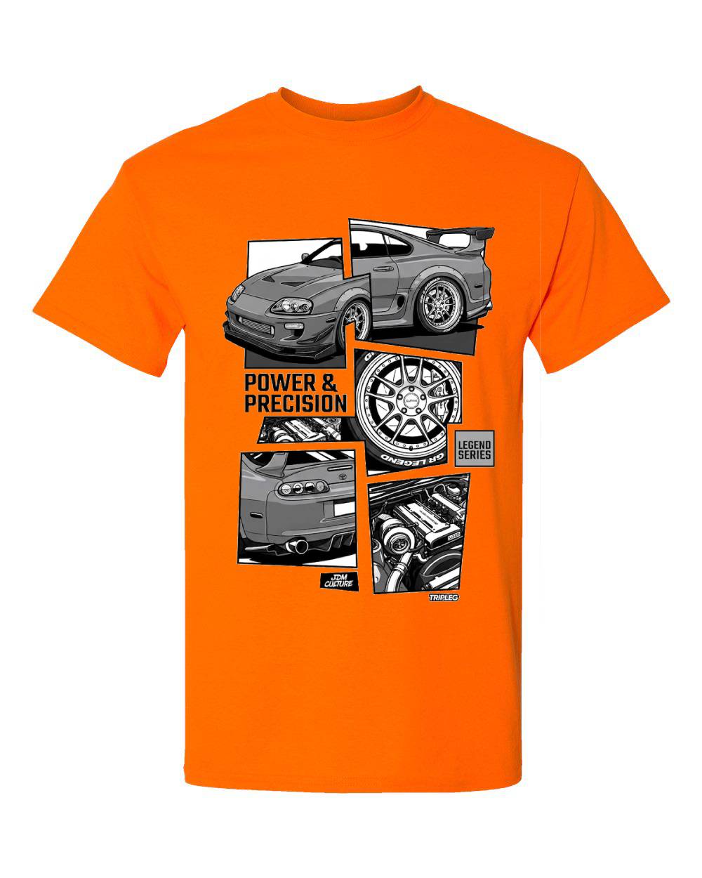 Toyota Supra "Power & Precision" T-Shirt