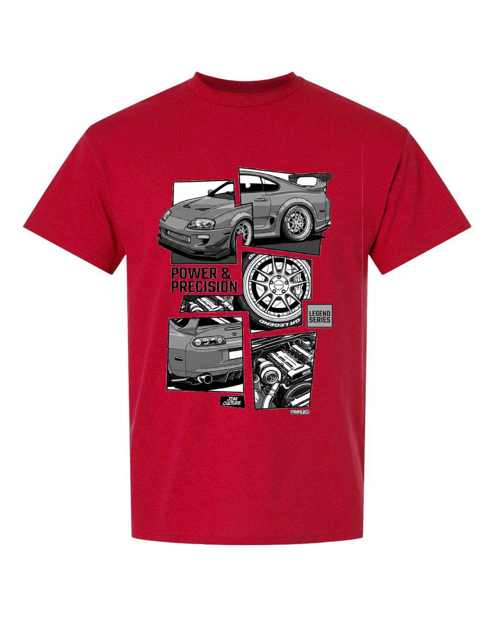 Toyota Supra "Power & Precision" T-Shirt