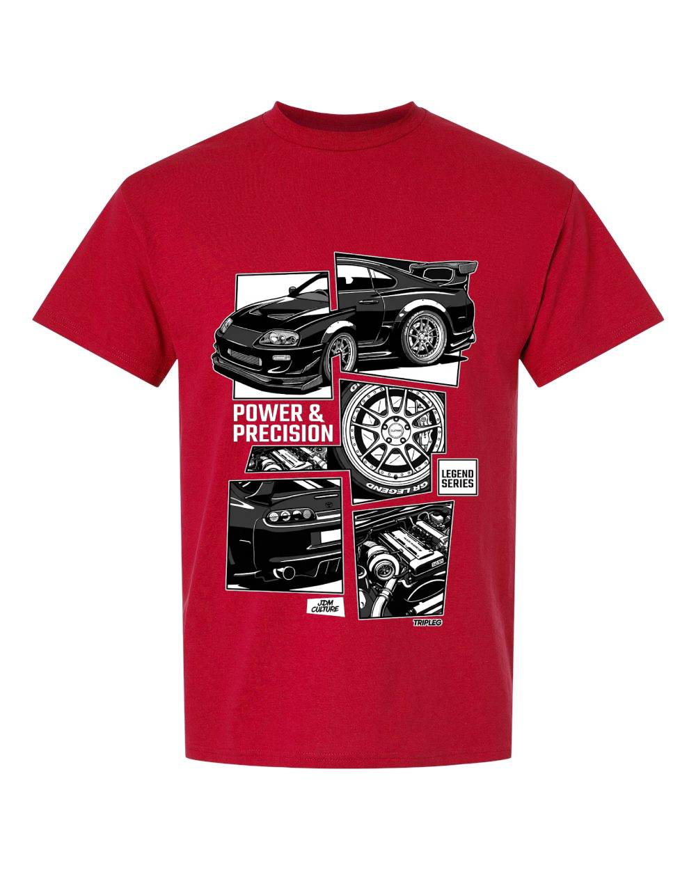 Toyota Supra "Power & Precision" T-Shirt