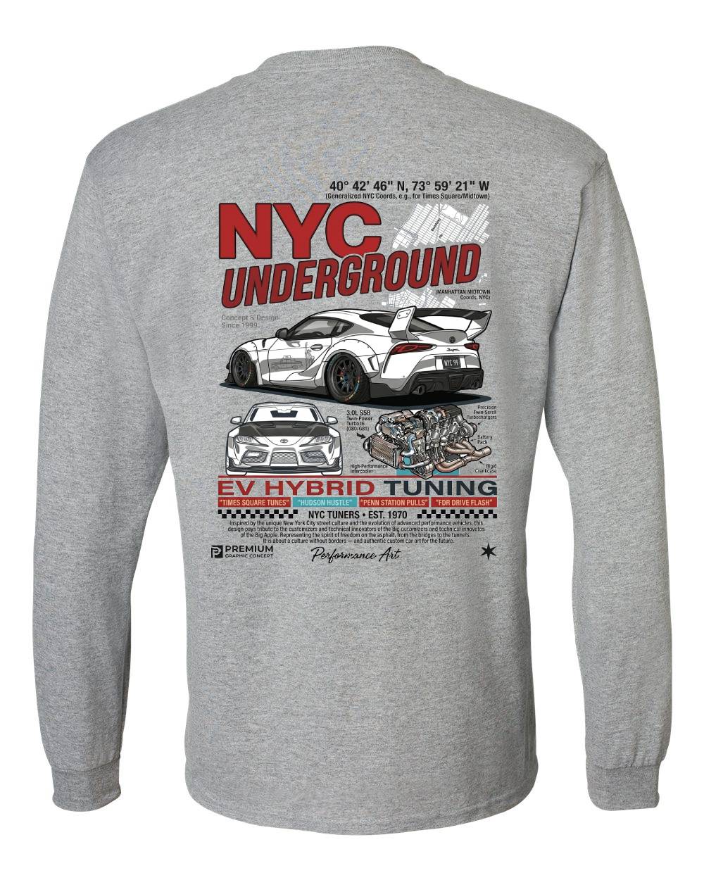 NYC Underground Long Sleeve T-Shirt