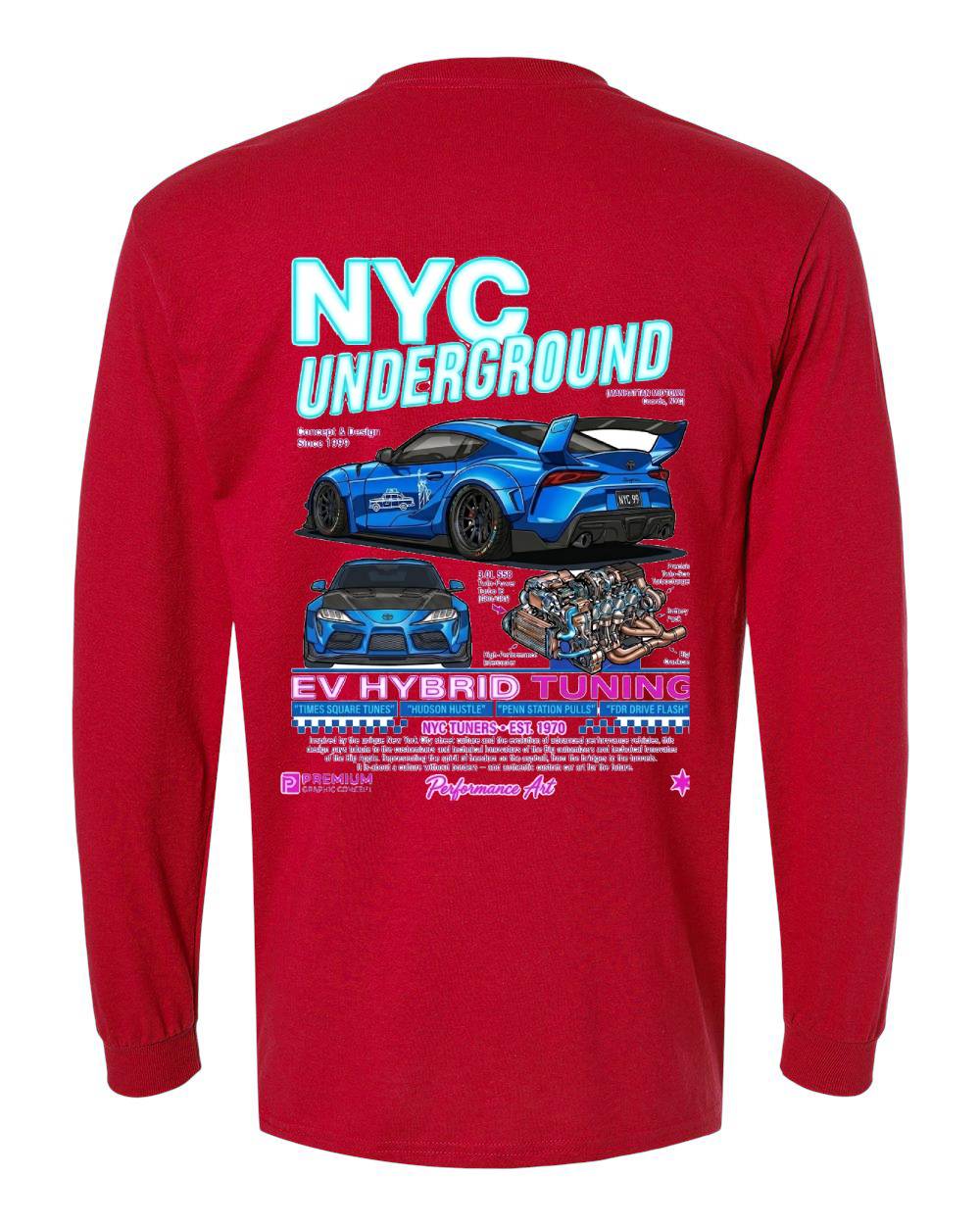 NYC Underground Long Sleeve T-Shirt