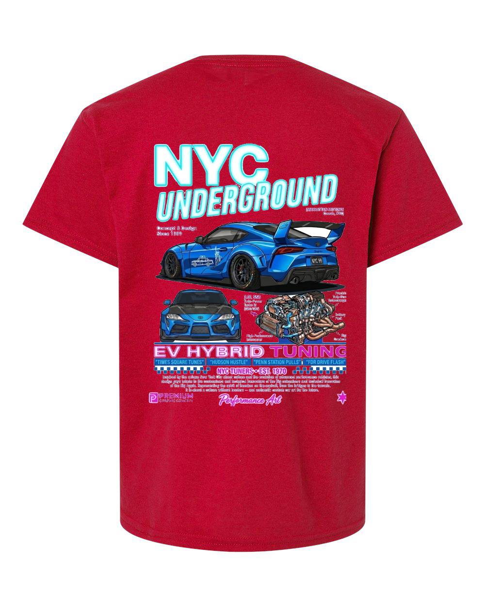 NYC Underground Tuning Kids T-Shirt