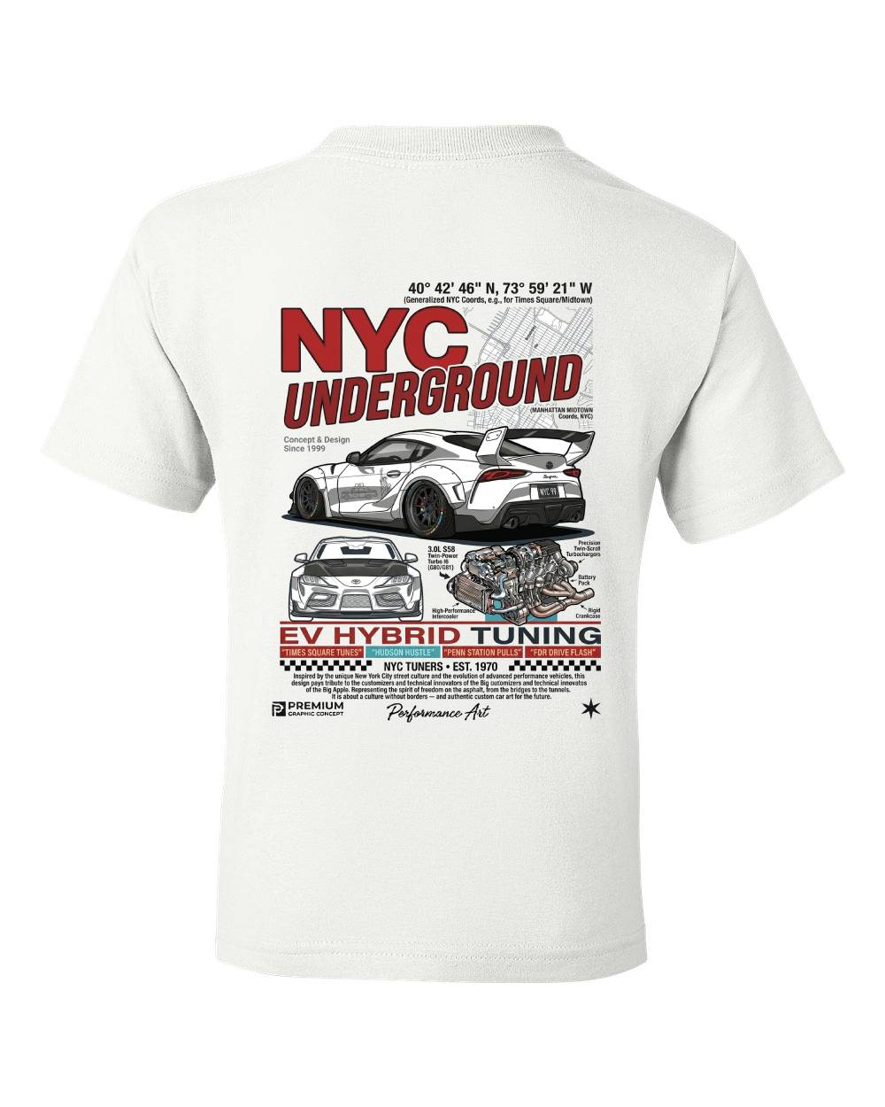 NYC Underground Tuning Kids T-Shirt