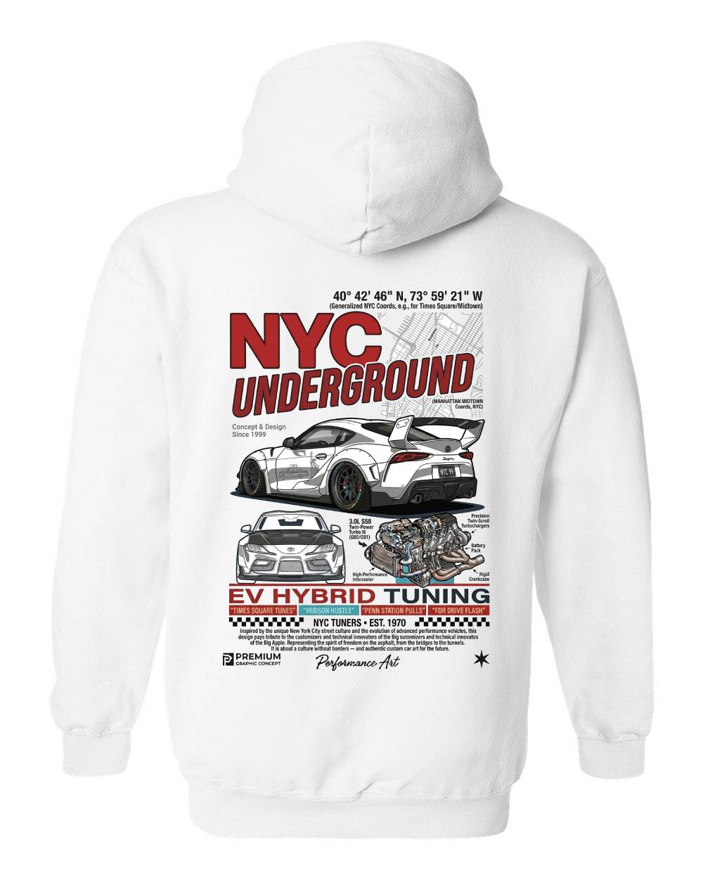 NYC Underground Hybrid Tuning Hoodie