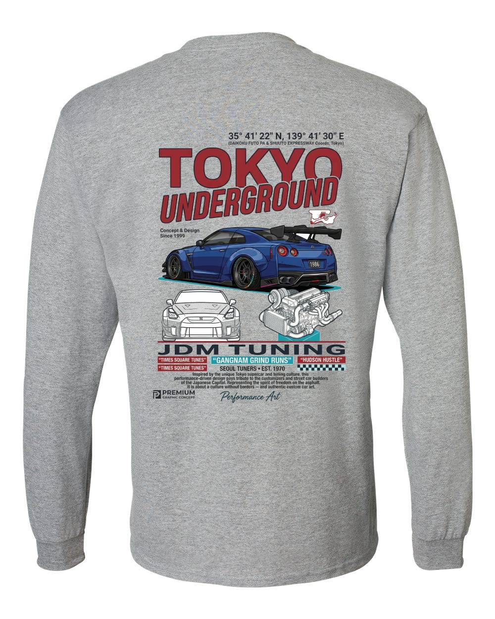 Tokyo Underground JDM Long Sleeve T-Shirt