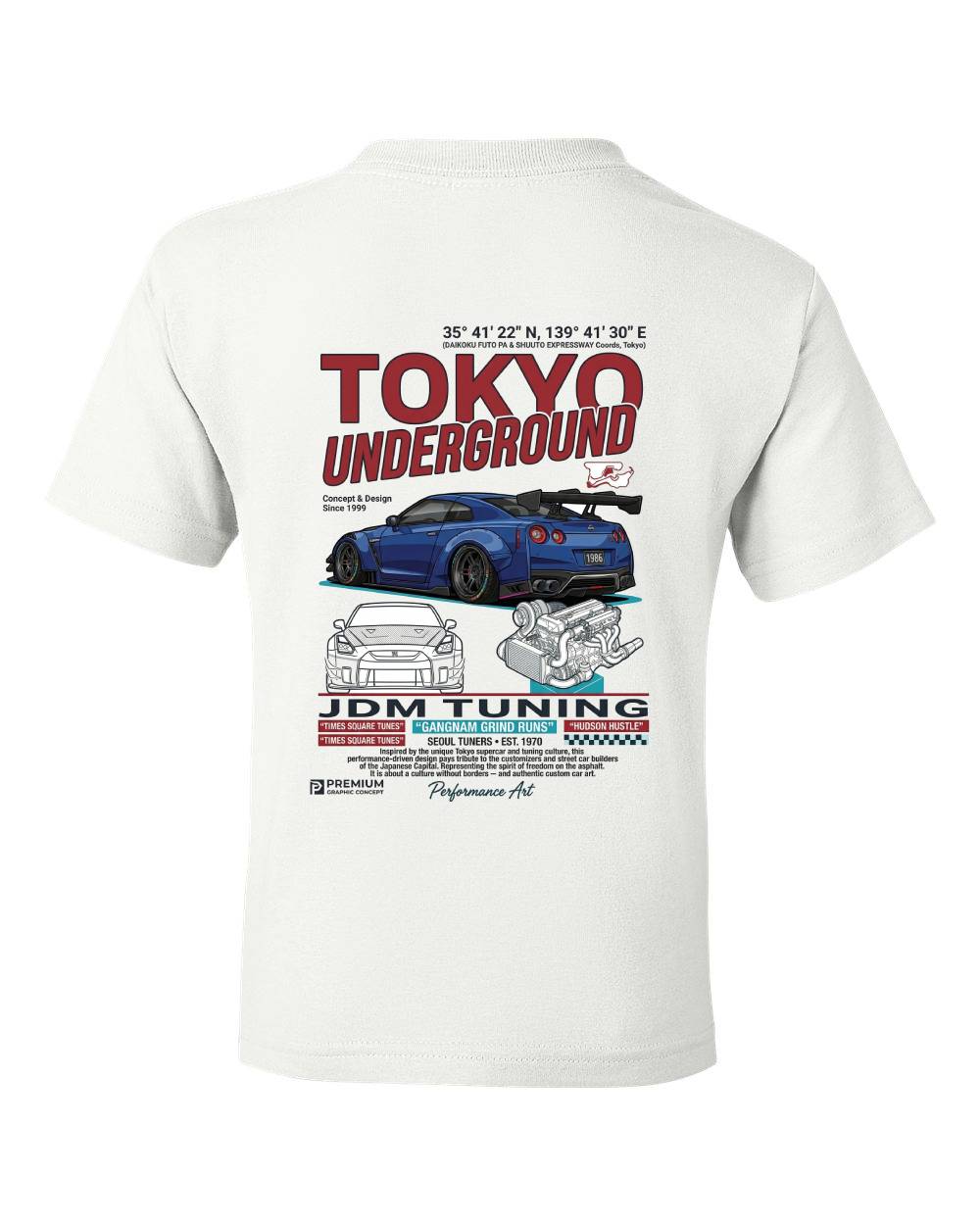 Tokyo Underground JDM Kids T-Shirt