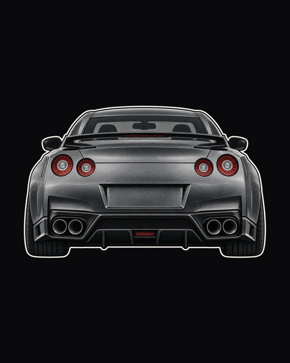 2023 Nissan Z Sport Three-View Spec Table Shirt, 6MT Car Tee design only
