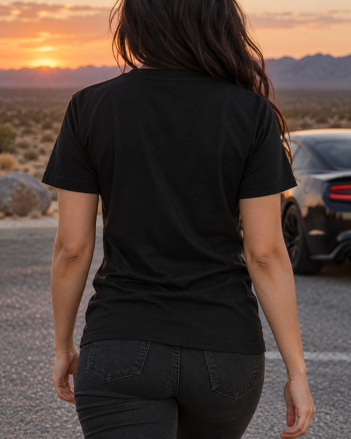Honda S2000 AP1 Long Way Home Garage Night Roof Down Tee T-Shirt Black worn hero