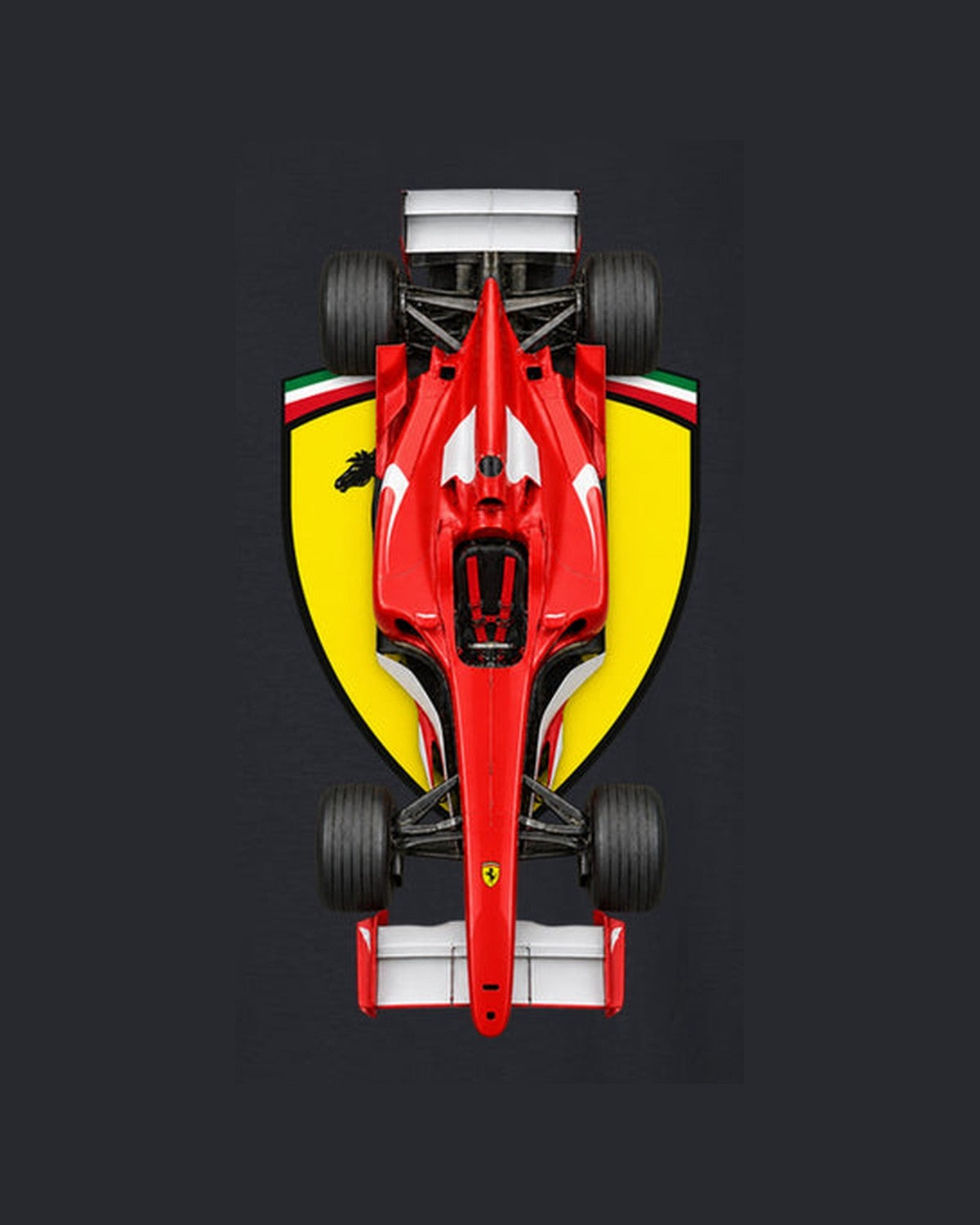 Ferrari F2004 2004 Classic F1 Overhead Poster Shirt, Formula 1 Tee design only