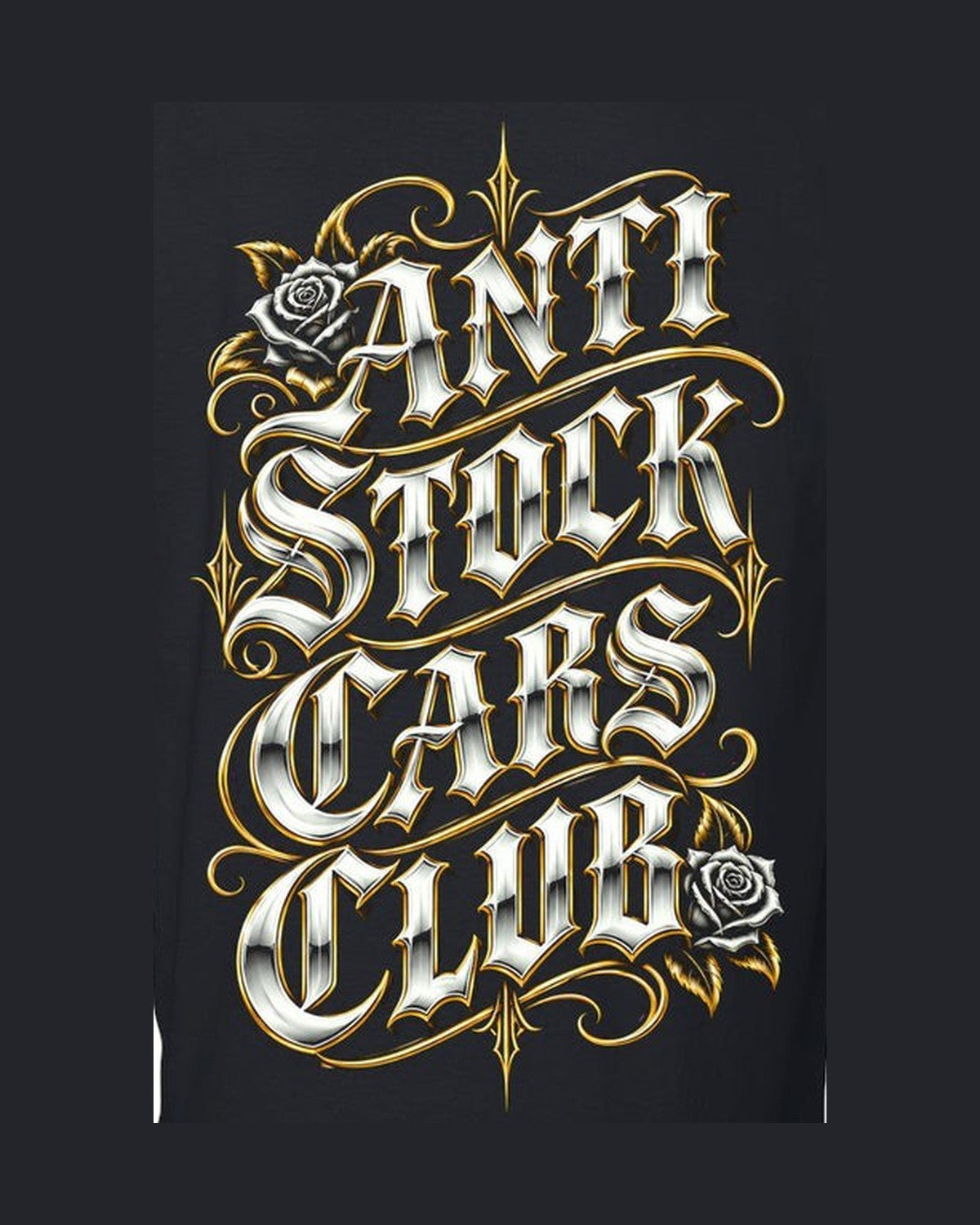 Anti Stock Cars Club Lowrider Script Shirt, Hoodie & More design only
